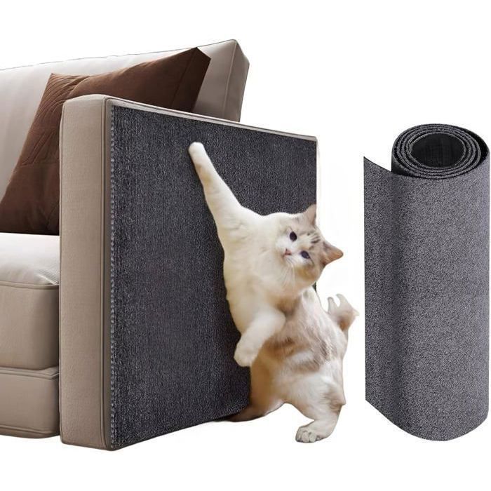 Meilleurs prix pour Protection Canape Chat Anti GriffeGriffoir Chat Canapé Auto-adhésifsTapis à gratter Autocollant pour Chat(30X100CM) GRIFFOIR