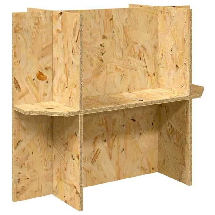 Base de terrarium avec étagère - vidaXL - 60x30x50 cm - Marron - OSB - Finition mate - Durable - Espaces amples