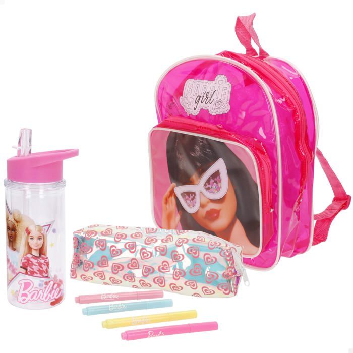 Sac à dos personnalisable pour enfant - COLORBABY - Coloriable - 28x8x43 cm - Transparent - 4 feutres inclus