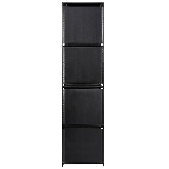 Étagère descalier daffichage(1 PCS) - ZENCORE - Colonne Etagère à Livres - 130x45x170cm Tissu LH35319
