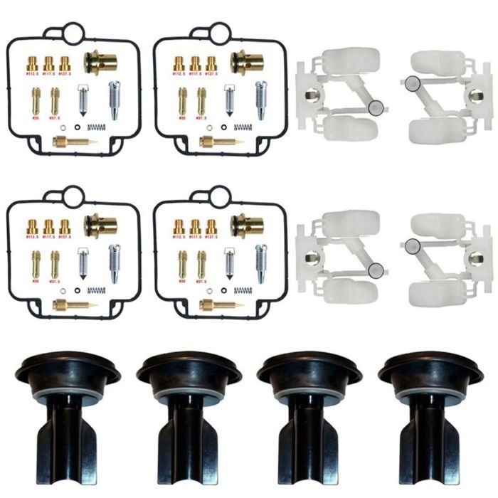 Kit de réparation pour carburateur – Compatible avec Suzuki GSX-R 750 (1988–1995) pièces de rechange haute précision pour