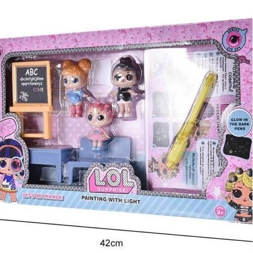 Lol Surprise Poupee Salle De Classe Tableau Lumineux Lol Filles Noel Cadeaux Achat Vente Maison Poupee Cdiscount