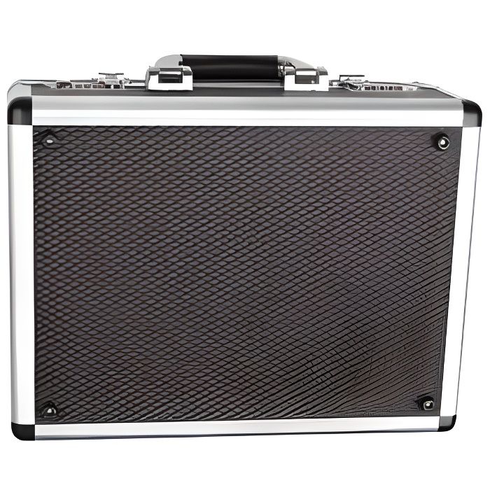 Mallette Case Aluminium Asg 40 X 30 X 15 Cm Avec Mousse Alveolee