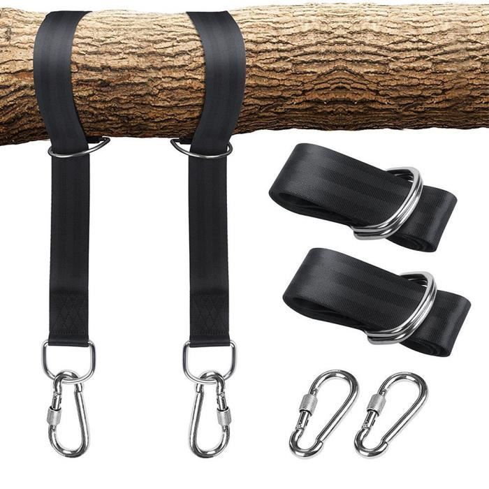 1 Paire Polyester Swing Strap pendaison Sangle Camping Hamac Accessoires 