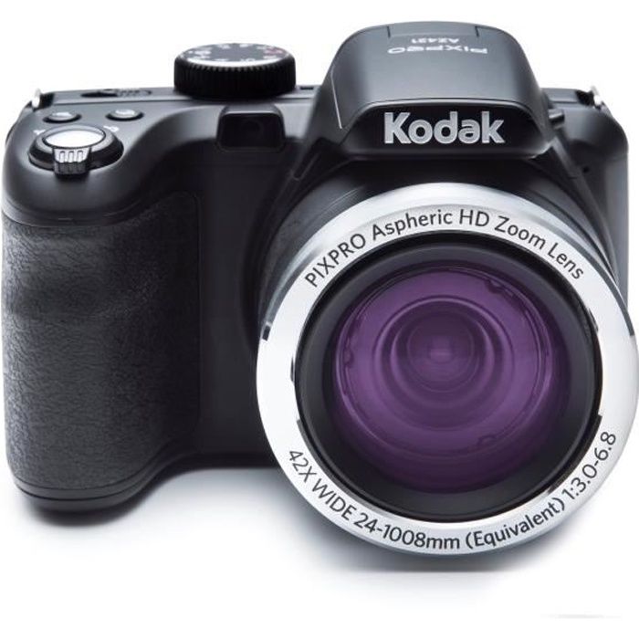 KODAK AZ421 Appareil photo numérique - Zoom optique 42x - Grand