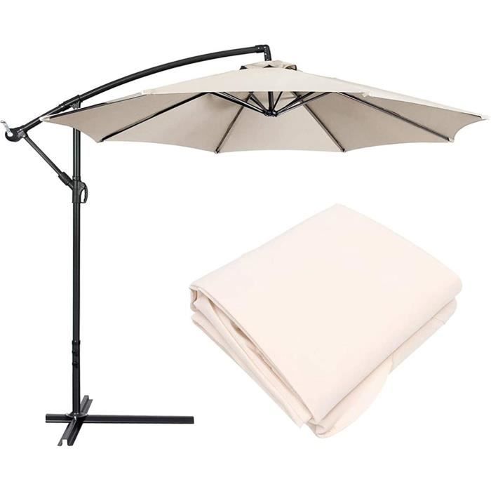 Housse De Protection Pour Parasol Déporté - Taille 240 X 57/57 Cm - Étanche, Tissu Oxford 420D - Pour Parasol Diamètre 2,6 à 4 M