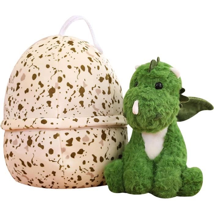 Peluche Dinosaure Dimorphodon 43 Cm - Jouet Dinosaure Vert - Doudou Enfant Décoration
