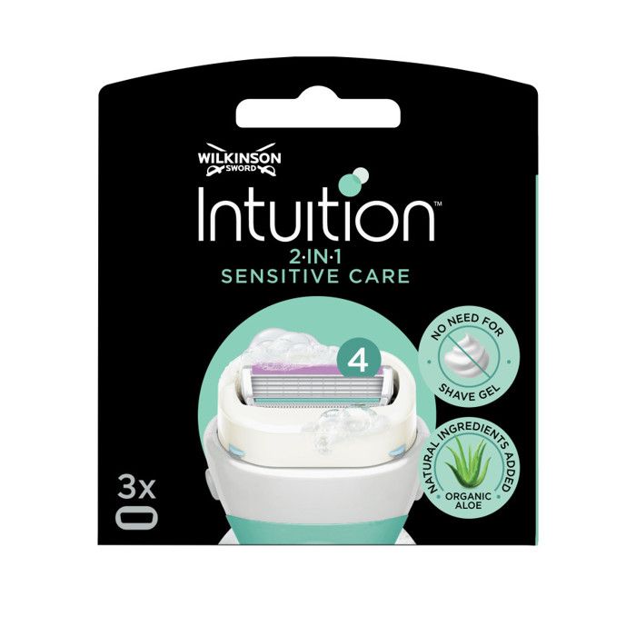 Pack Rasoir Wilkinson Intuition FAB + 1 Recharge - Pour Femme - Rasage 2 Sens - Neuf