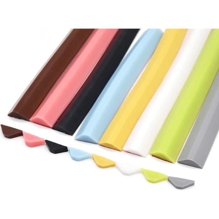 uxcell Barrière d'eau de douche pliable, 139,7 cm en TPE anti