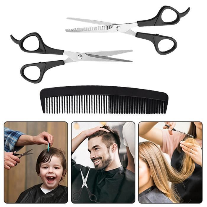 Ciseaux De Coiffure Professionnels Ciseaux Salon Peigne Set Ciseaux A Cheveux 15cm Buuiude5900 Cdiscount Au Quotidien