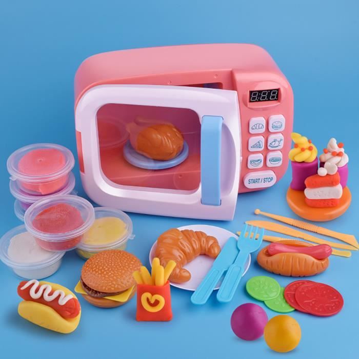 Jeu De Role Pour Bebe Jouet Electromenager Electrique Four A Micro Ondes Analogique Set Gjjpk Console Educative Cdiscount Jeux Jouets