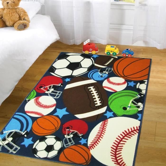 Tapis Pour Chambre Enfant Tapis De Ballon De Sport Moquette Anti
