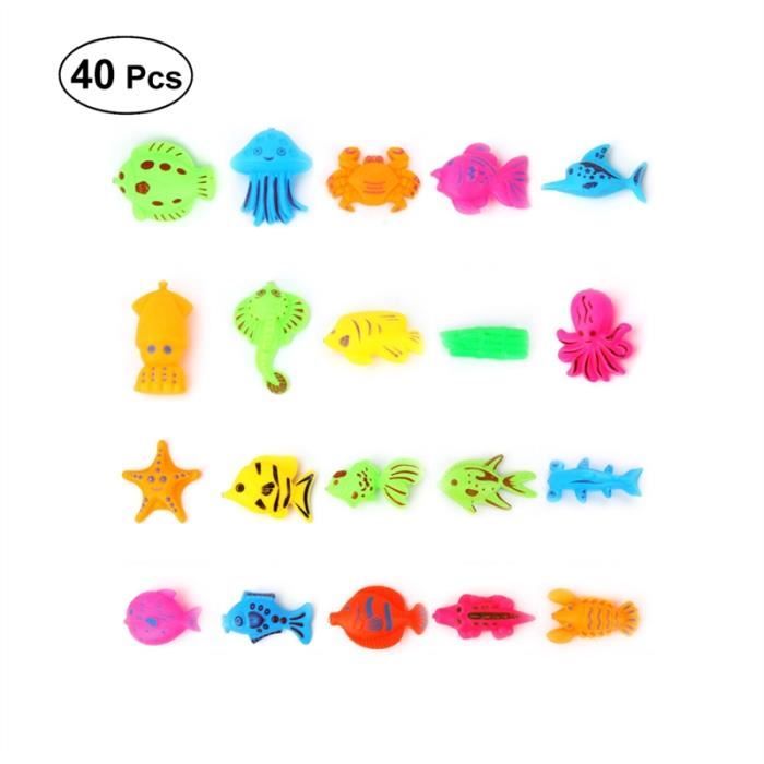 Articles De Fete Fetes Occasions Speciales Peche A La Ligne Enfant Poisson Jeu Jouet De Bain Piscine Ete Cadeau Bebe Canne