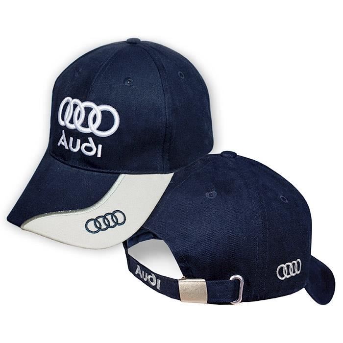 Audi Chapeau D'hiver Blanc  Brodé Auto Logo Hommes Femmes Bonnet Tricoté  Casquette Baseball Cap Cadeau Noël Fête Père Mari Ami Blanc - Cdiscount  Prêt-à-Porter