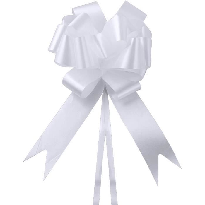 M METERXITY Lot De 10 Nœuds à Tirer En Ruban En Plastique