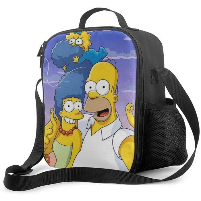 Sac à Déjeuner Isotherme Avec Motif Feuilles De Palmier Et Plantes