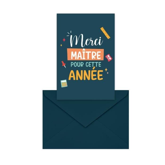 Lot De 15 Cartes De Remerciement Avec Enveloppes - Format Paysage 29,6x10,5cm - Papier 300g/m²