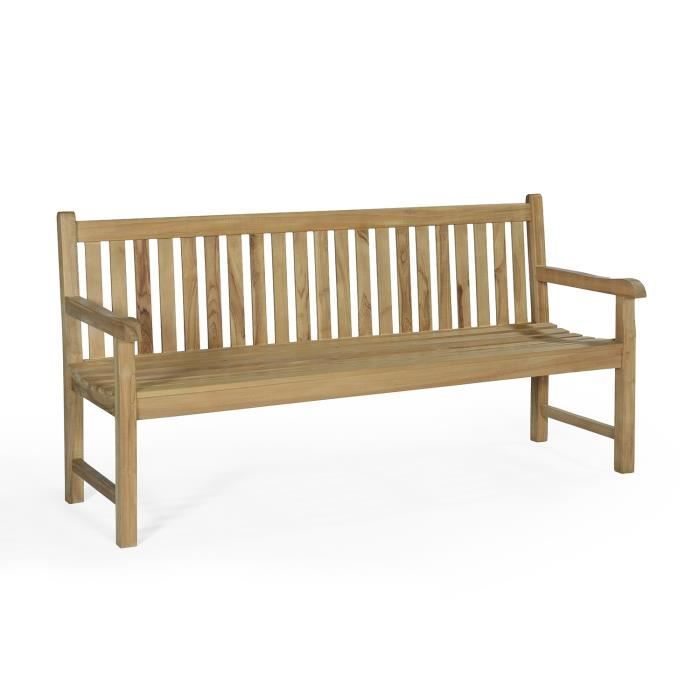 Banc En Teck Ecograde Londres 180 Cm Achat Vente Banc D Exterieur Banc En Teck Londres 180 Cm Cdiscount