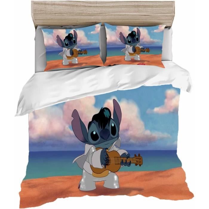 Housse De Couette Stitch Disney - Parure De Lit En Coton Lilo & Stitch Housse De Couette Stitch Disney - Parure De Lit En Coton Lilo & Stitch