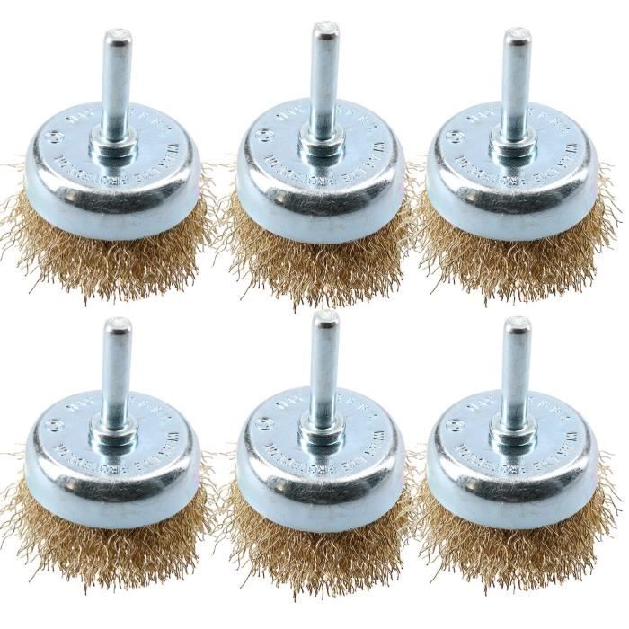 Brosse Métallique 65mm Fil Ondule Avec Alésage M14 > Consommables > Abrasif