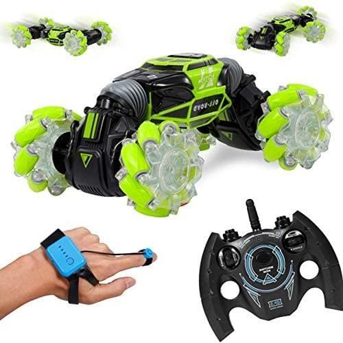 Voiture SHOP STORY Twister Car Green Toutterrain Batterie rechargeable