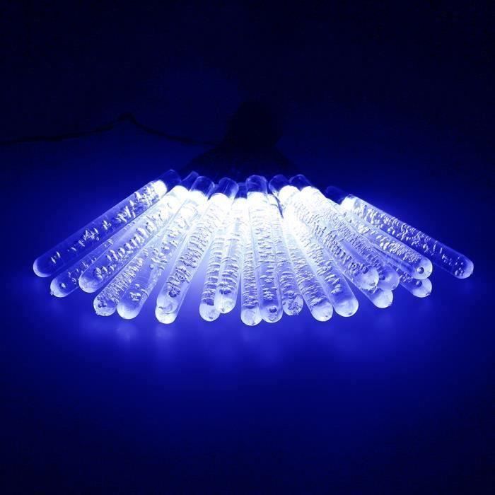 CS BLEU Etanche 4.8M 20 LEDs Guirlande lumineuse stalactite de glace