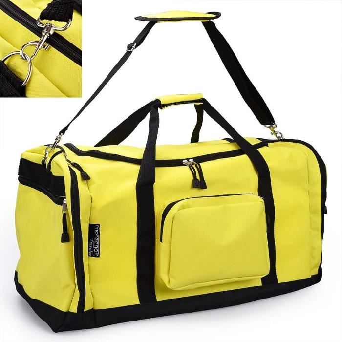SAC DE VOYAGE Sac de Sport 95 litres 70 cm Sac de Voyage Sac de Sport Taille XXL Grand Sac de Transport duffels Sport128