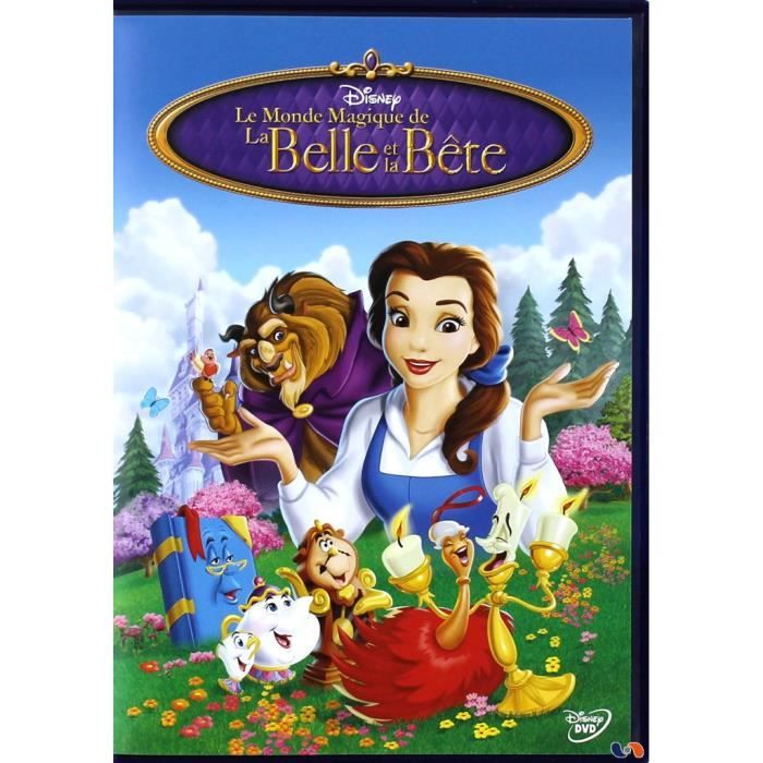 Le Monde Magique De La Belle Et La Bete En Dvd Dessin Anime Pas Cher Cdiscount
