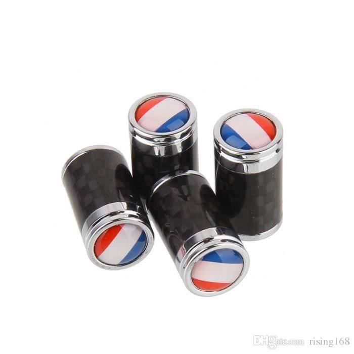 Lot De 8 Bouchons De Valve De Pneu De Voiture En Alliage De Qualité Supérieure, Anti-fuite, Universels Pour SUV, Camion, Moto, Vélo - Orange