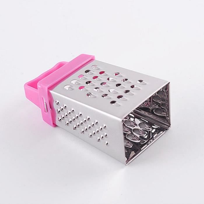 Volumoon - Râpe 4 Faces En Acier Inoxydable - Base Antidérapante Pour Fromage, Légumes Et Fruits