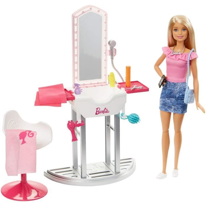 Jeux de top barbie coiffure