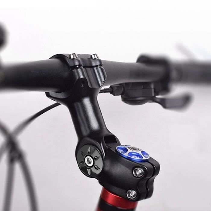 Fydun potence de vélo 31.8mm / 28.6mm tige de vélo de montagne à angle réglable tige de vélo en alliage d'aluminium