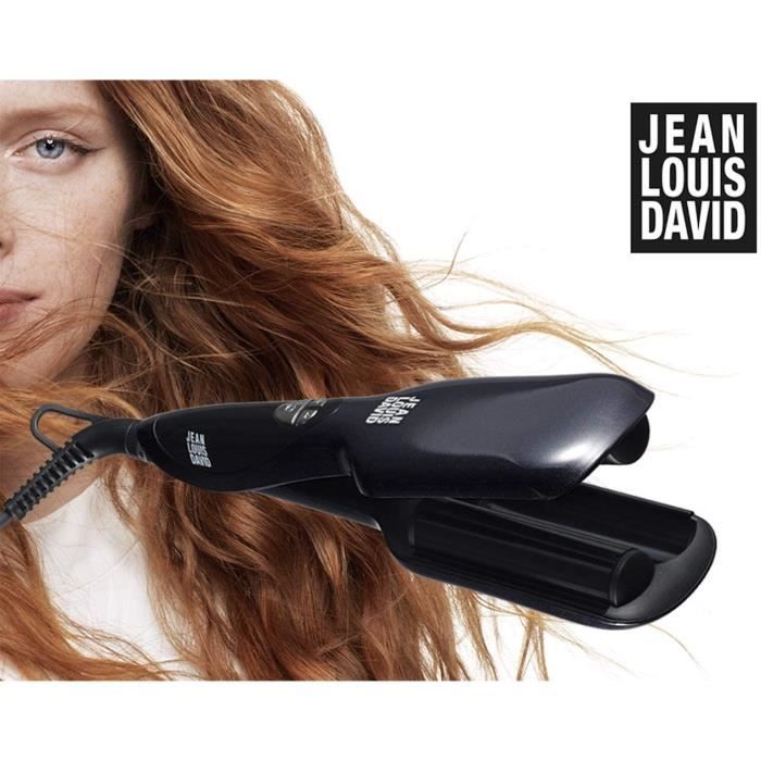 Fers à boucler Jean Louis David Perfect Waver - Lisseur pour Cheveux en Céramique pour Ondulations Larges ou Étroites, E 68004