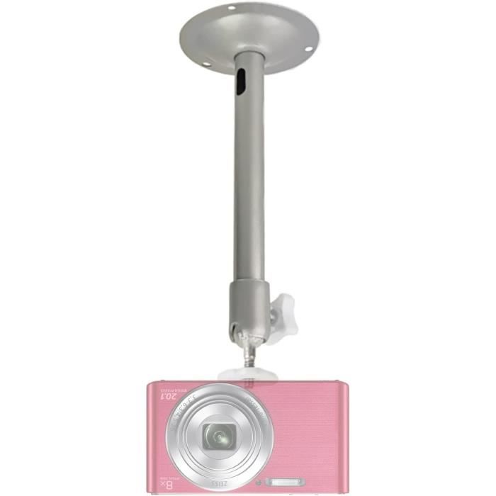Support Griffe Triple 3 Ports 1/4" – Cage Caméra, Flash, LED, Moniteur, Micro – Alliage Alu