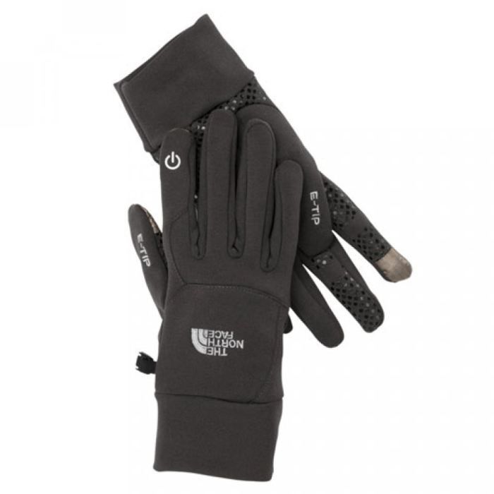 THE NORTH FACE Gants gris The North Face pour telephone tactile taille M