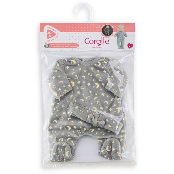 Vêtement Pyjama Brille Dans La Nuit Corolle 300409326924 – Pour Poupon 36 cm - vue 3