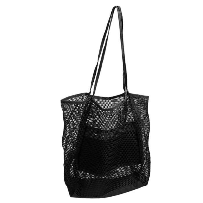 Panier à linge sale en maille avec poignées durables Panier à linge Panier à linge sale en maille avec poignées durables Panier à linge