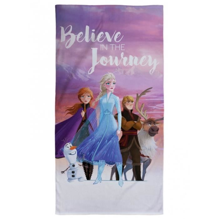Disney La Reine des neiges 2200002799 Serviette De Plage, Bain, Piscine