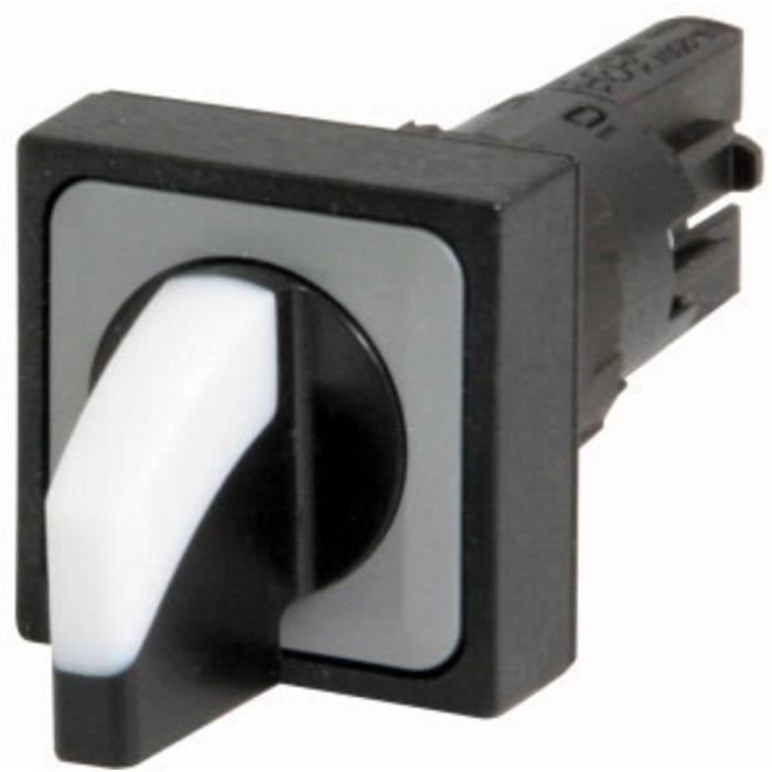 Bouton Sélecteur PIZZATO E21SE12ACA19AB – Commutateur Noir 1 X 45° Pour Installations électriques. - 2