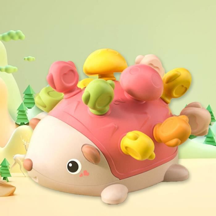 Jeu De Blocs Sensoriels Pour Bébé 1-3 Ans - 6 Formes Texturées - Développe Motricité Fine Et Reconnaissance Des Formes