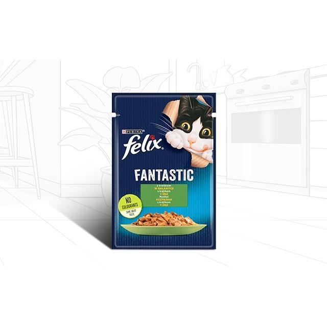 Comparer les prix de Nourriture humide pour chats - FELIX - Lapin - 85g