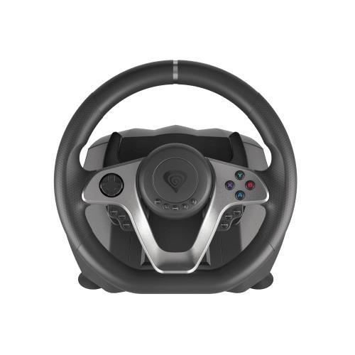 GENESIS Seaborg 400 USB Volant + pédales Nintendo Switch PC PlayStation 4 Playstation 3 Xbox 360 Xbox One Xbox One Xbox One X Neuf - vue 4