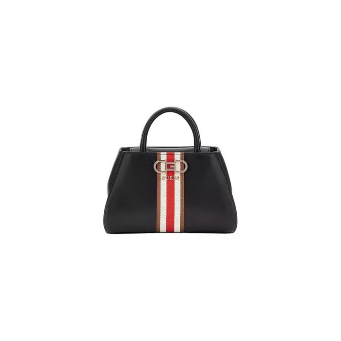 Sac à Main GUESS Silia Mini Vanilla - Sac Bandoulière écru Avec Logo, Deux Compartiments - 8