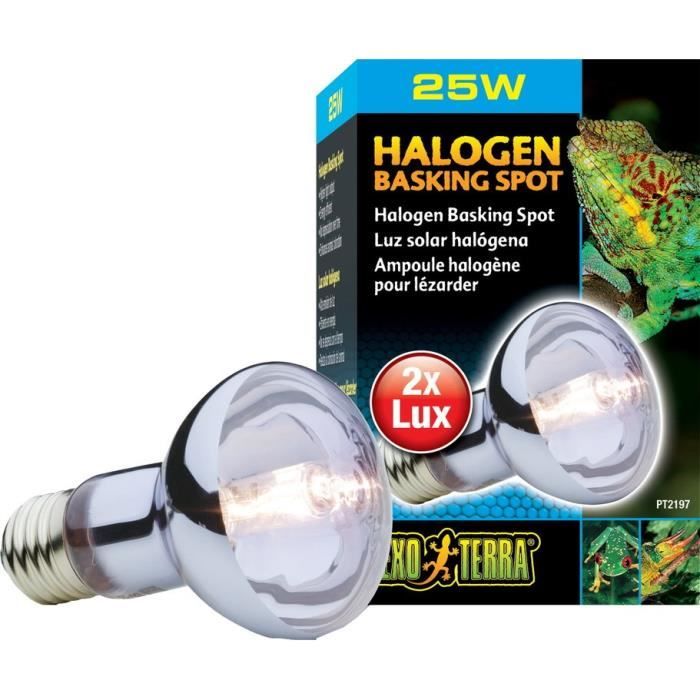 Comparer les prix de Exoterra Lampe Halogene Baskingspot 25w - Pour Terrarium
