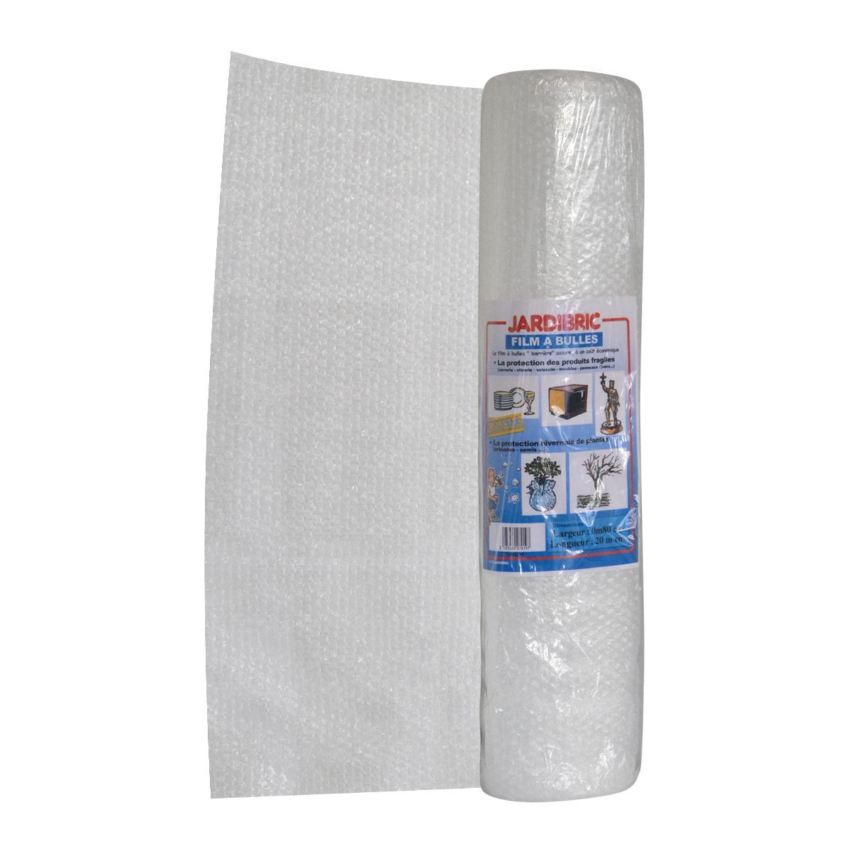 Rouleau Film à Bulles 50 Cm X 20 M - Papier Bulle Déménagement Extra Résistant Pour Objets Fragiles, Envoi & Emballage