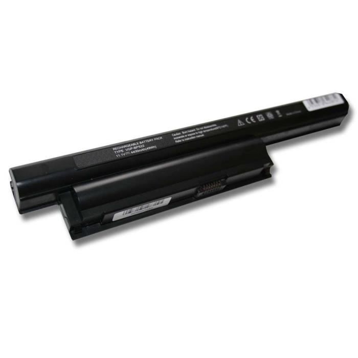 Replacement Battery For Sony Vaio VGP-BPS22 / VGP-BPS22A – 5200mAh, 6-Cell, 11.1V