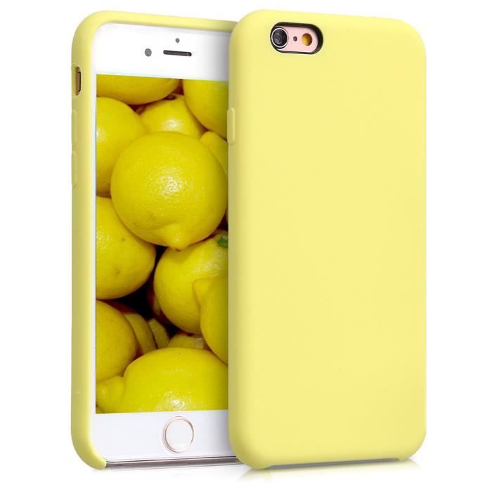 >Coque Iphone 6s Jaune Pastel Achat Vente Pas Cher