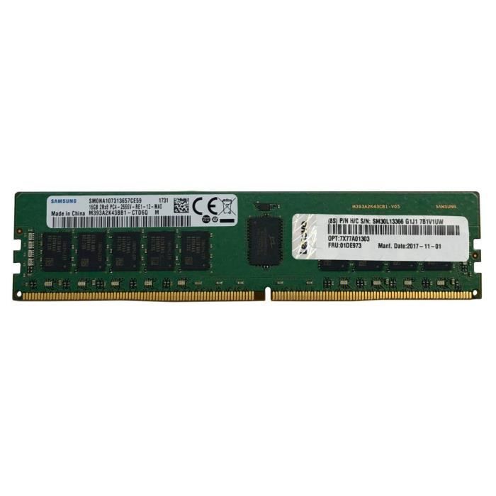 Lenovo TruDDR5 DDR5 module DIMM 288 broches 5600 MHz / PC5 44800 mémoire enregistré - vue 4