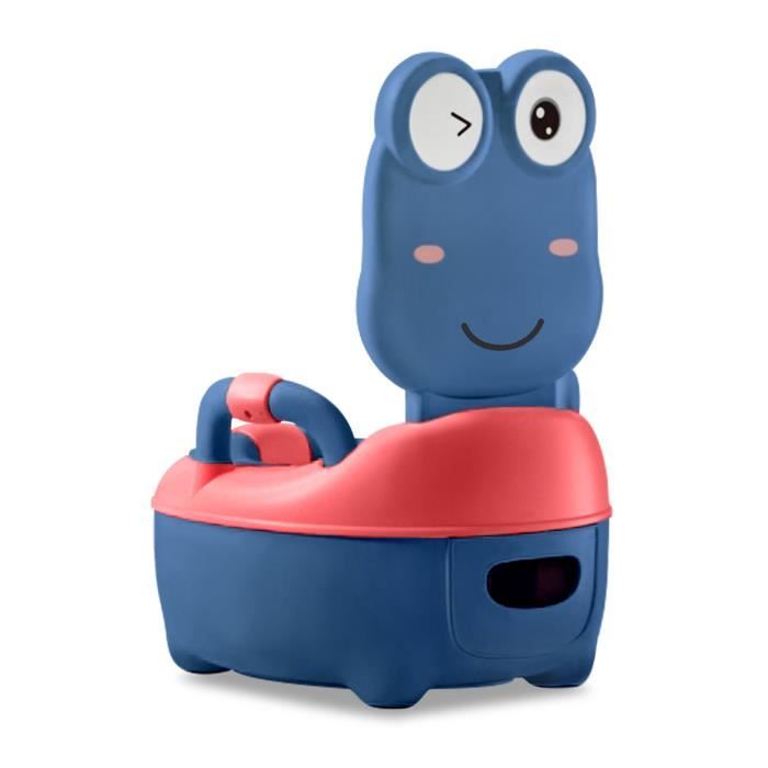 LILIIN Pot de toilette enfant Siège Baby Potty avec poignées (bleu, classique) - Pour les Tout-Petits