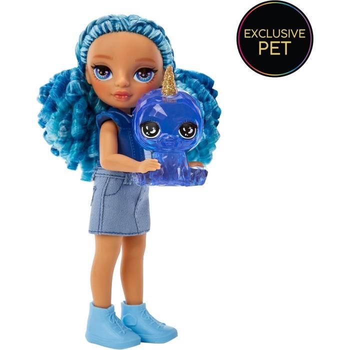 Rainbow High Littles - Poupée 15cm + animal de compagnie - Bleu - Dès 4ans